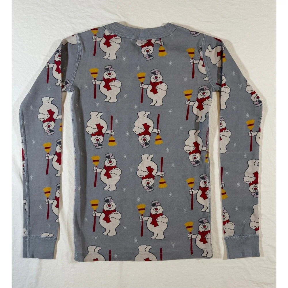 NWOT Hanna Andersson Frosty The Snowman Long John SET 140 cm / US 10